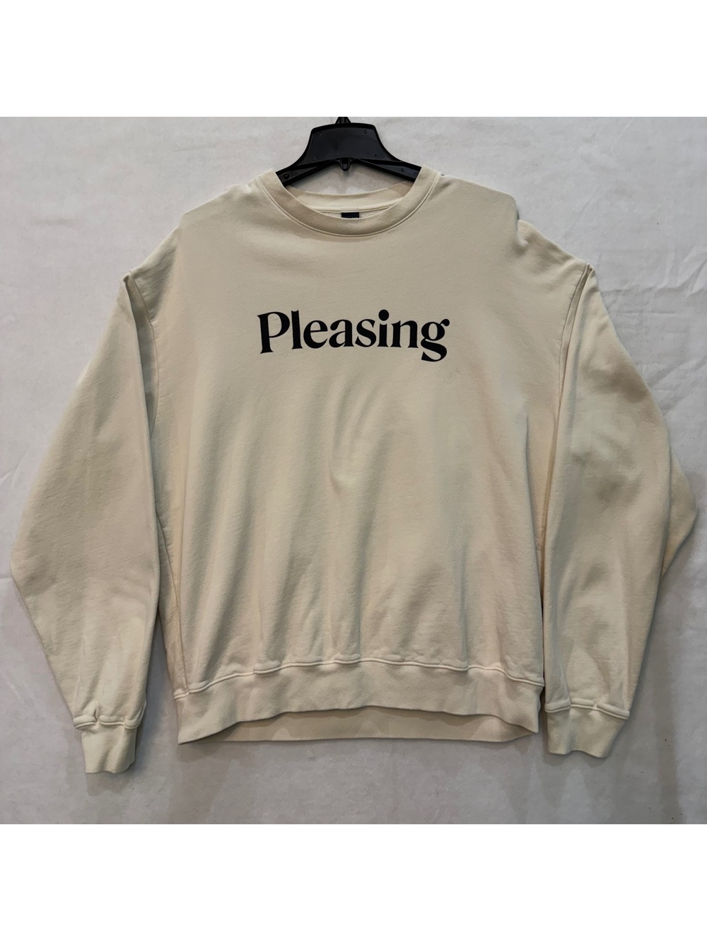 Pleasing Sweatshirt Harry Styles Size 2XL Unisex Cream Sweatshirt USA Made